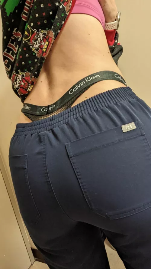 Nurses always show you their panties if you ask nicely