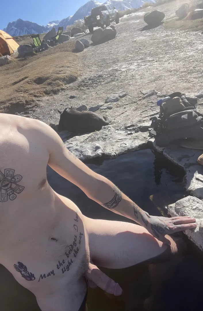Obligatory hot springs flash