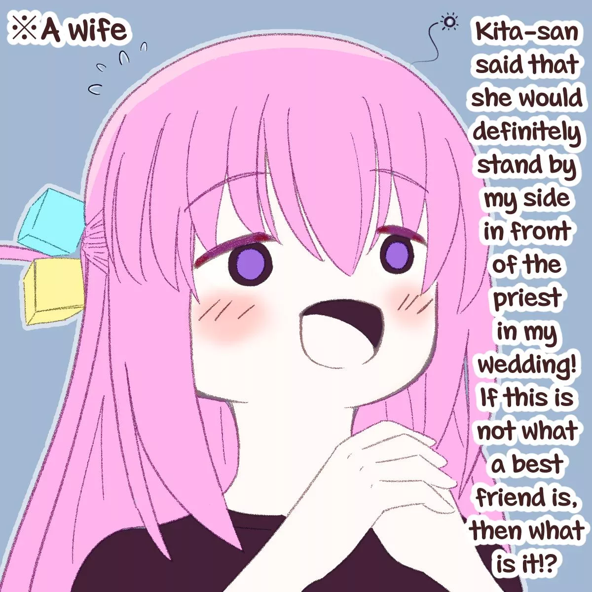 [OC] BoKita and the wedding promise. [Bocchi The Rock]