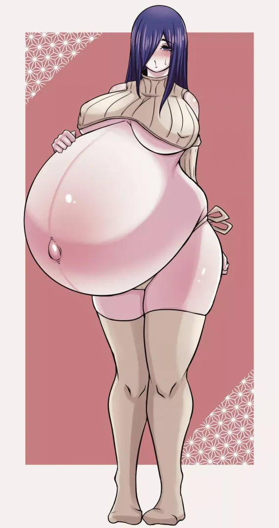 OC in the virgin destroyer (art by @yukinohi0408)