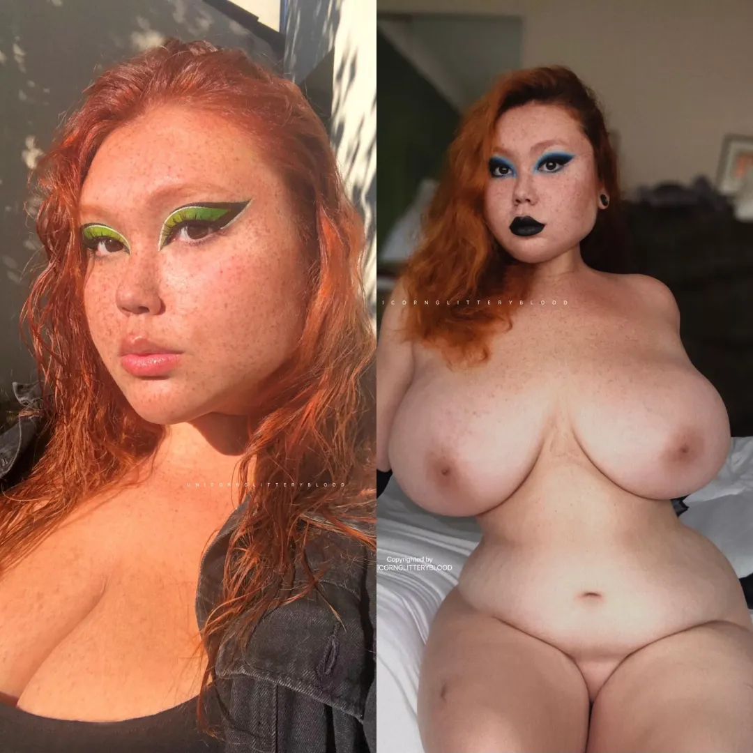 [OC] my face vs my body! Which do you prefer?
