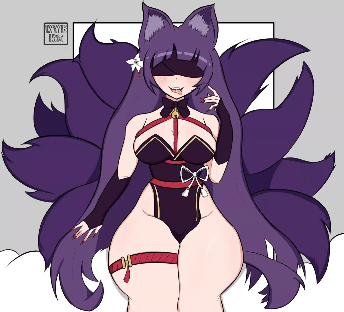 [OC] Nine Tailed Fox 🦊