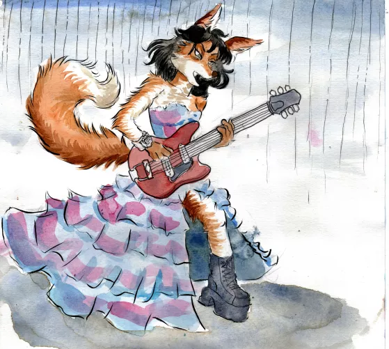 [OC] Rock 'n' fox