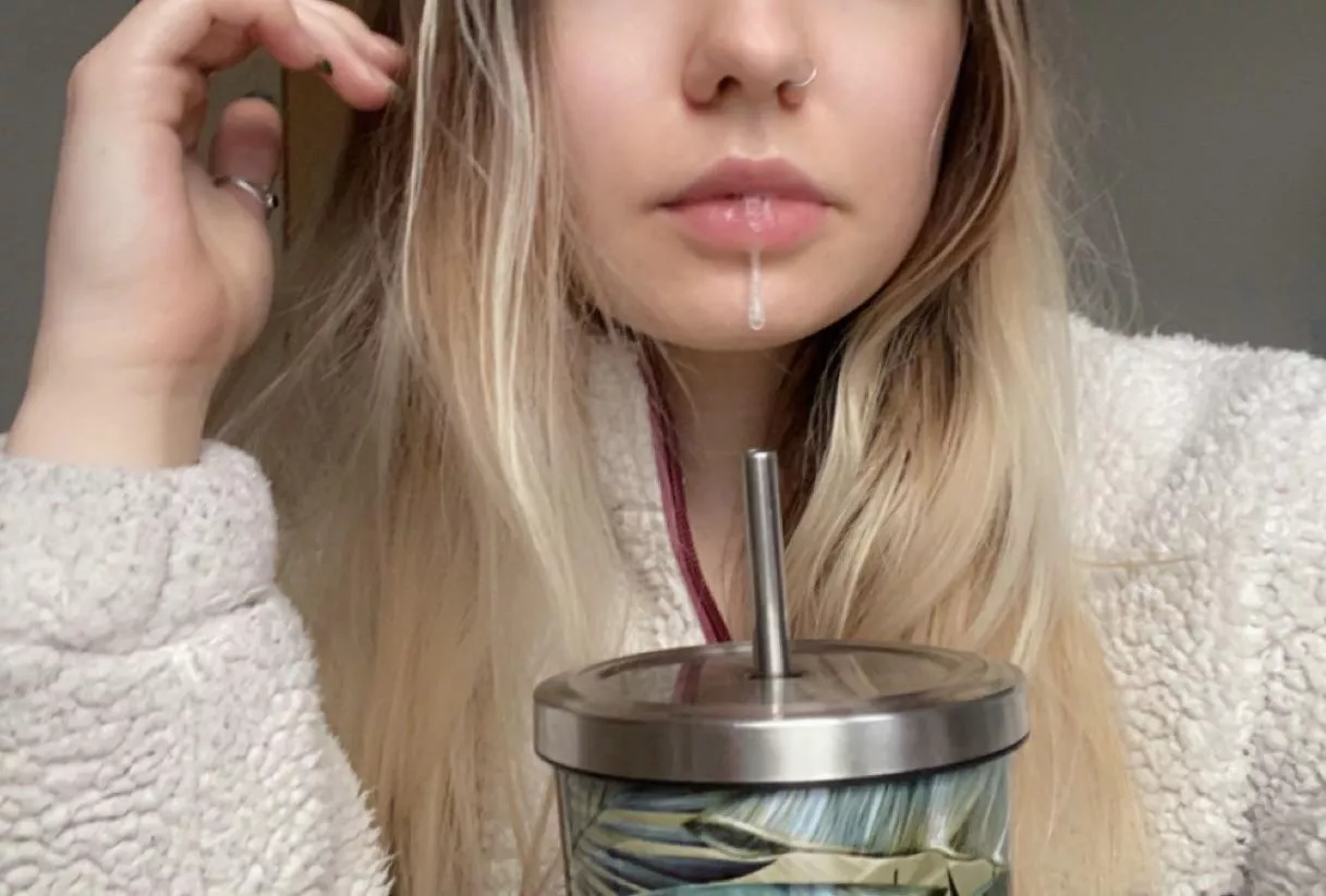 [OC] you wish you could be my coffee cup… slurping it all up