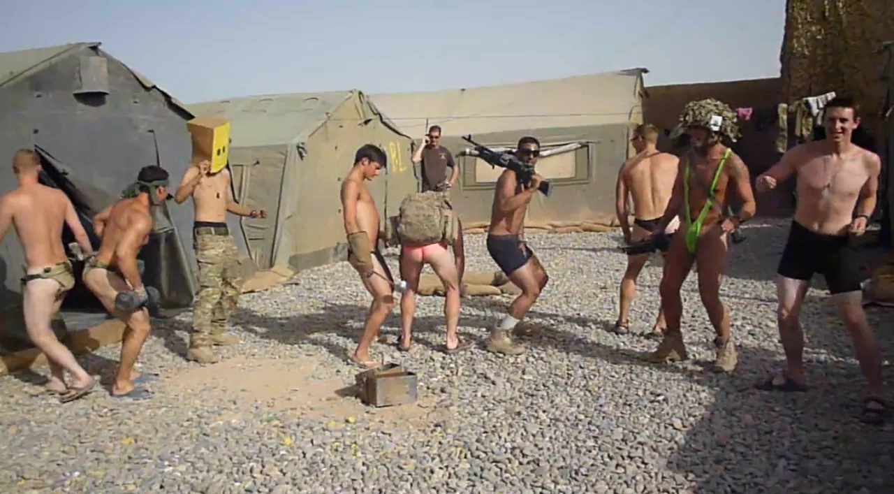 Off duty soldiers