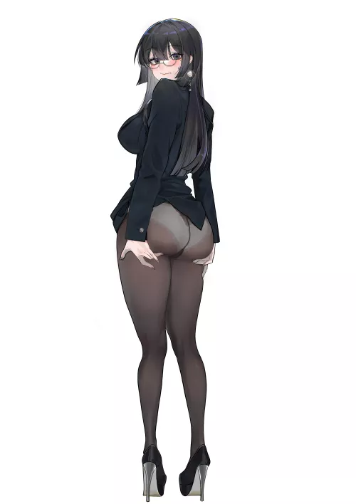 Office Lady from behind