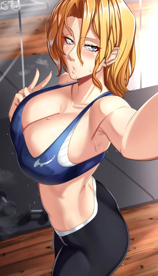 Oh, I want to lick her hot, sweaty armpits