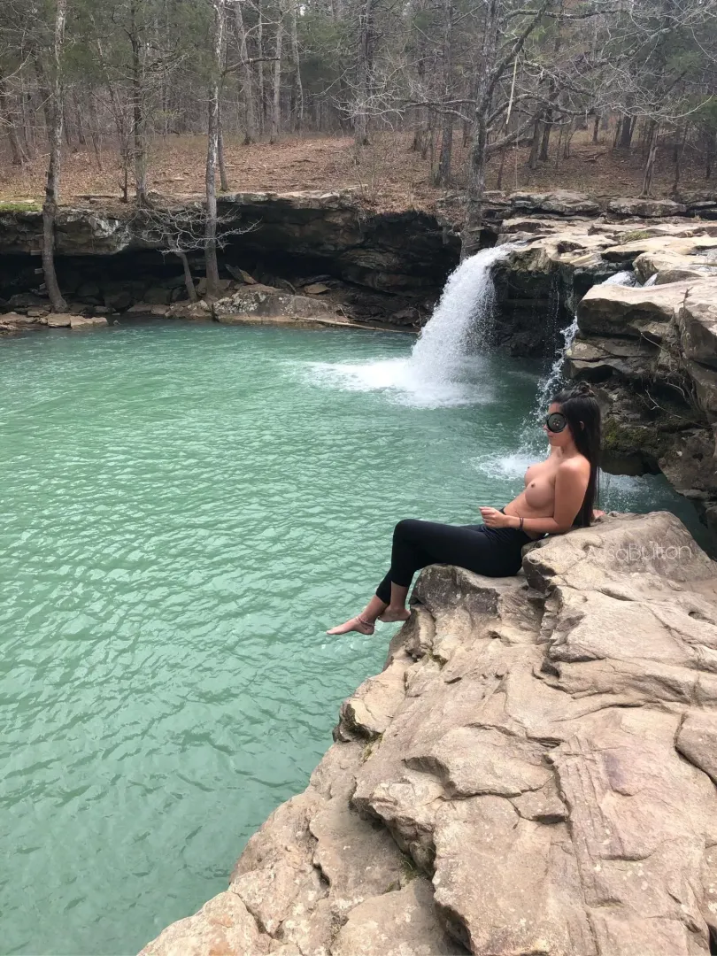 Oh look a waterfall