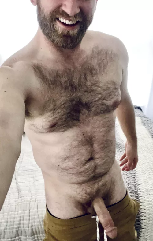 Old man doing his best