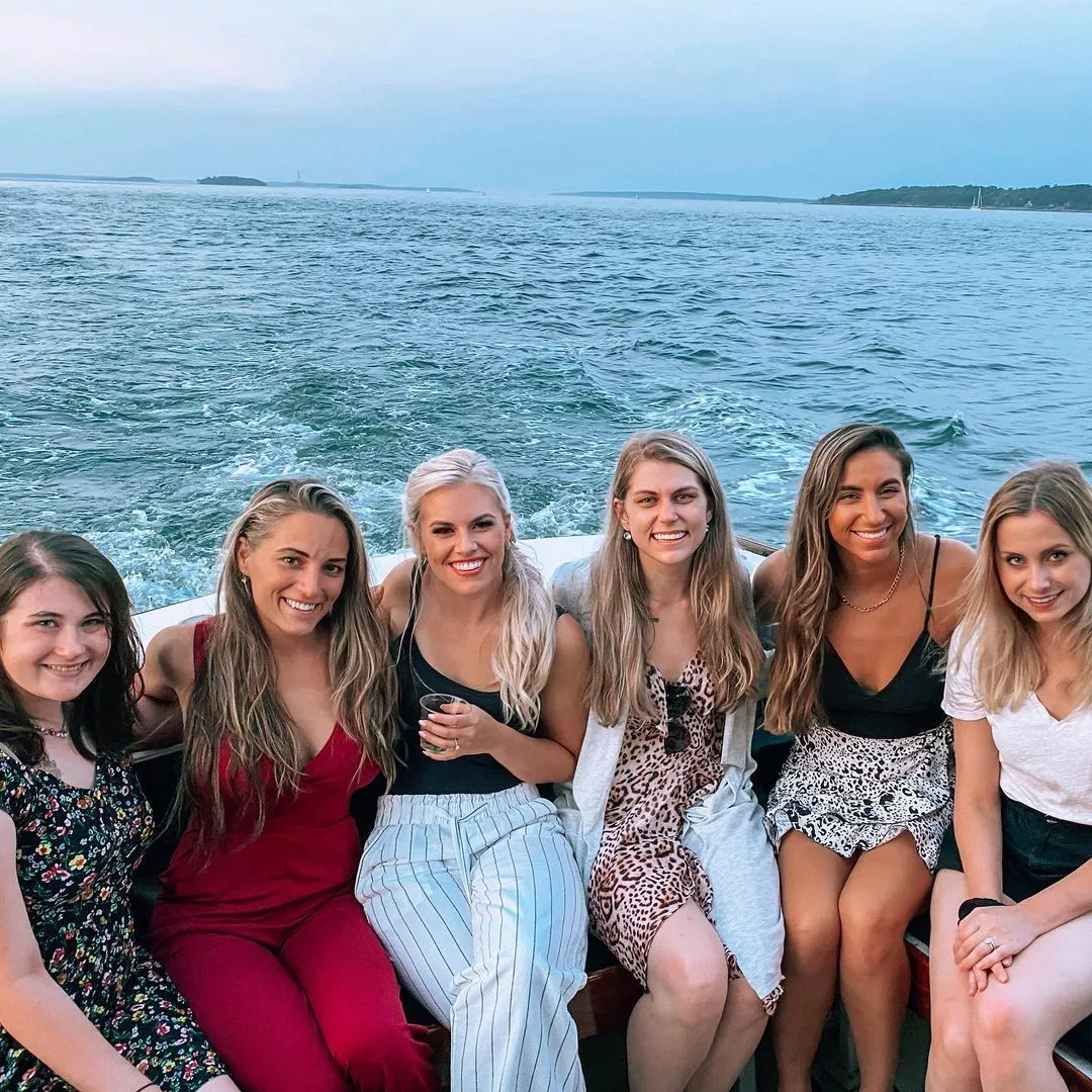 On a boat