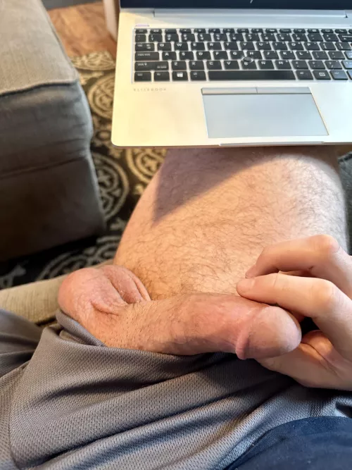 On a work call, but lost track of the conversation while playing.