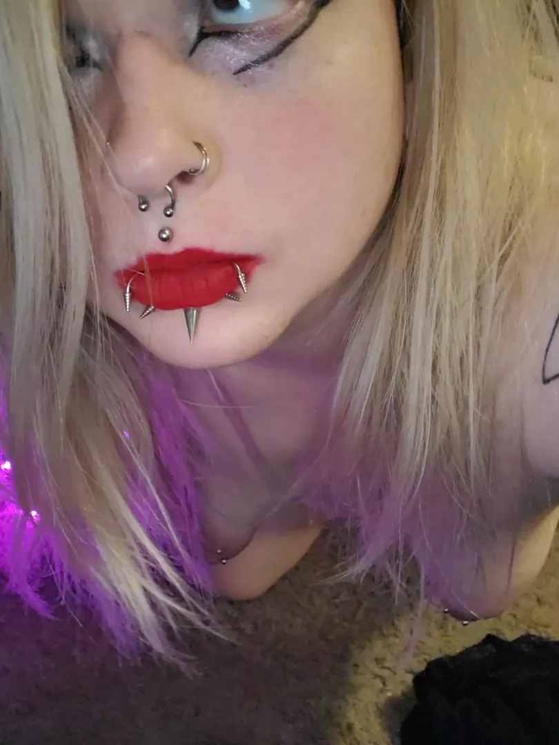 On my knees