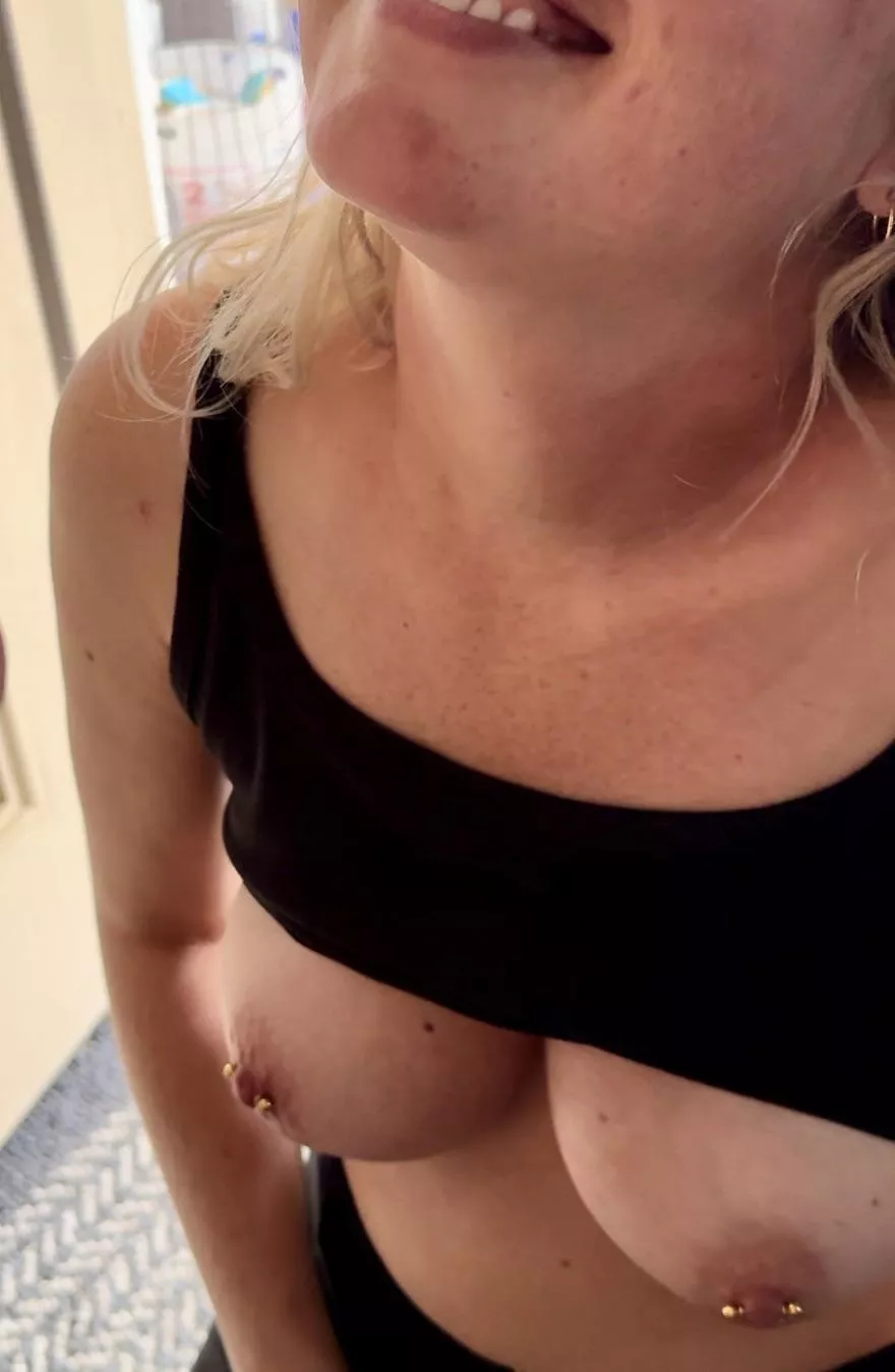 On my knees and ready 