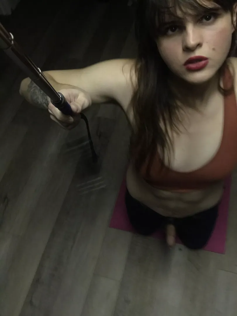 On my knees🤤🥰