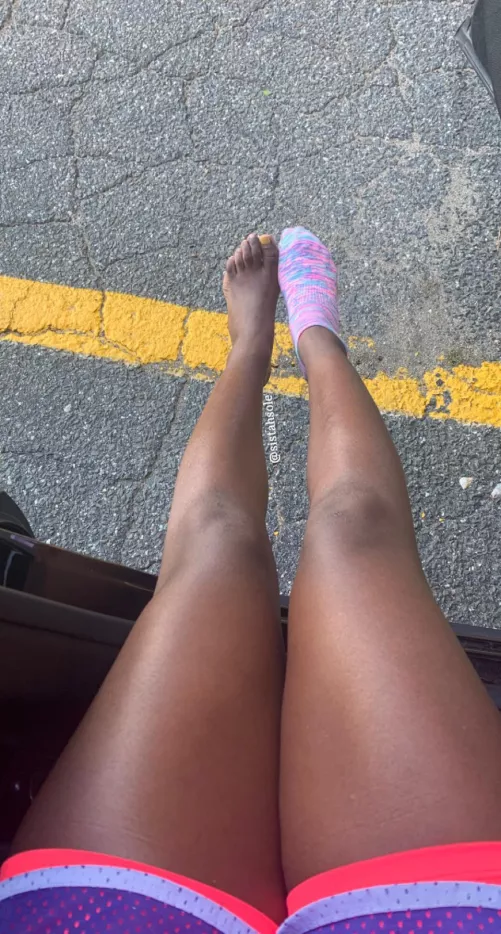 On / Off Post Gym Selfie 🤳