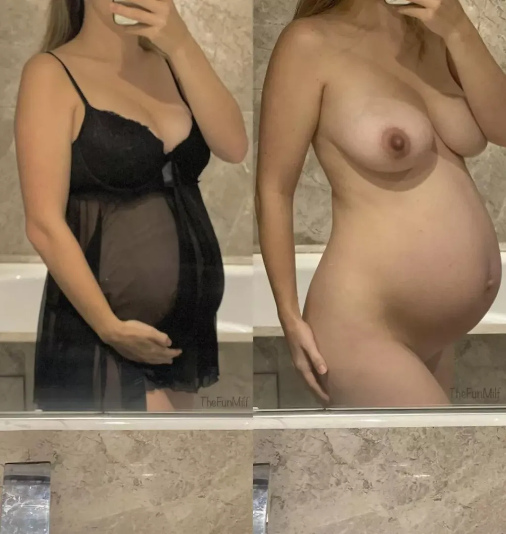On off preggo style!