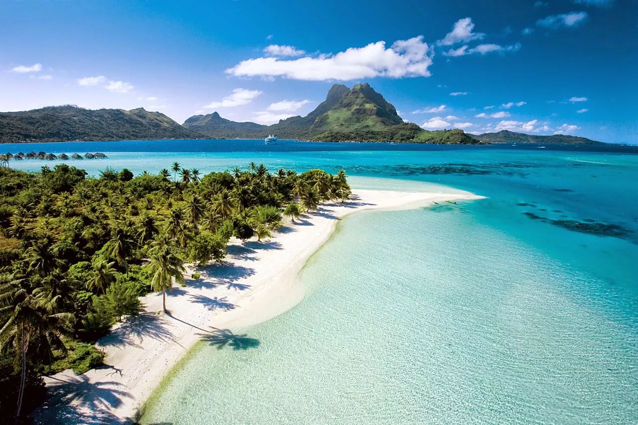 On the beach, you can live in bliss.