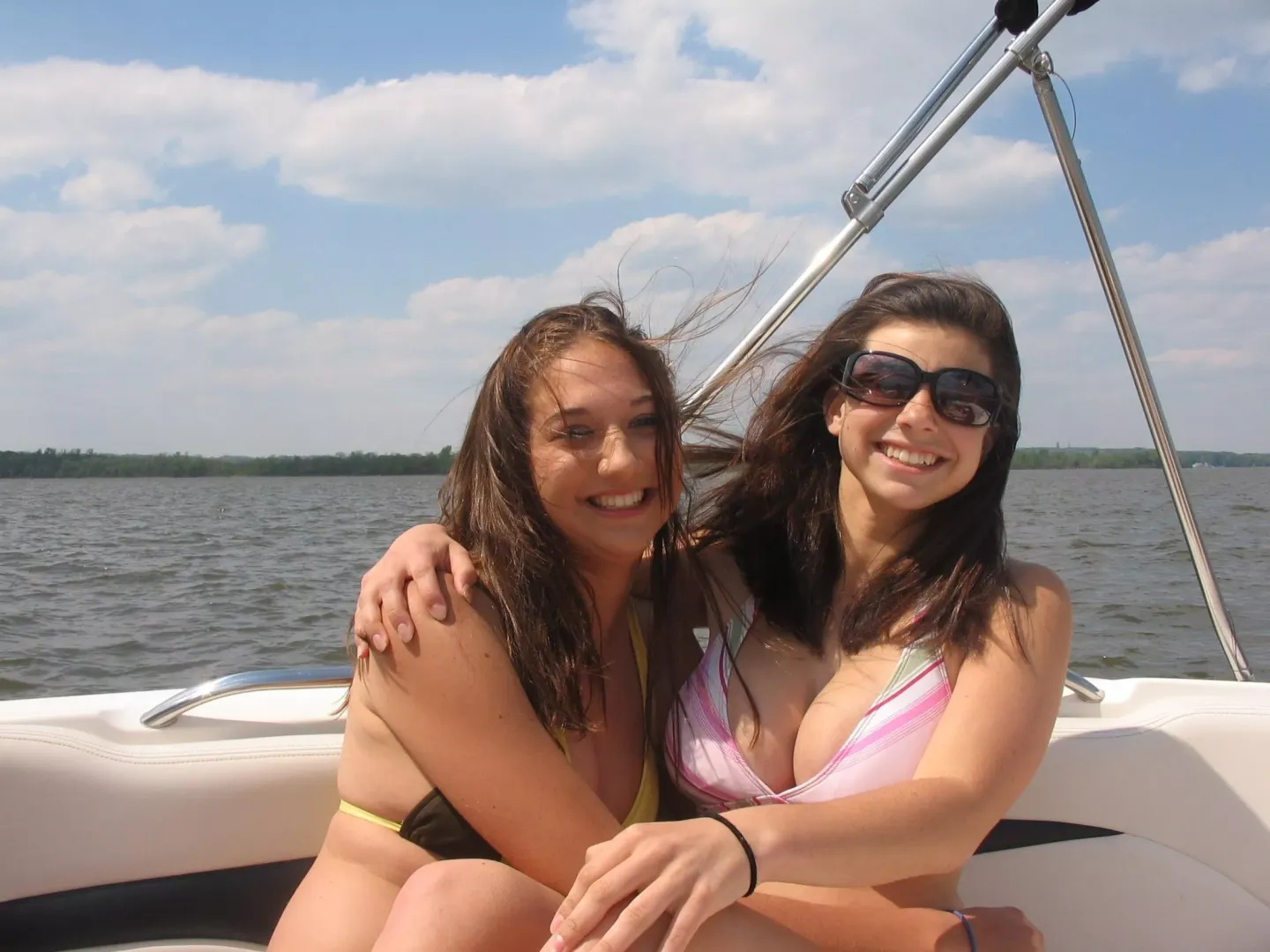 On the boat...
