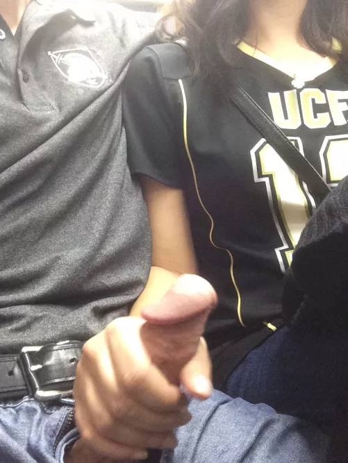 On the way to the game