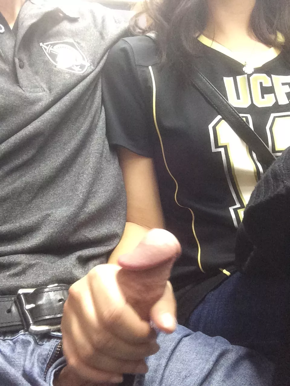 On the way to the game