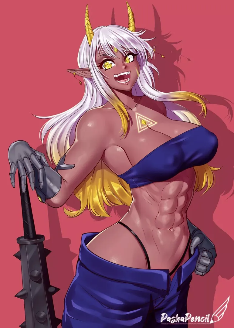 Oni Girl [Artist: PashaPencil]