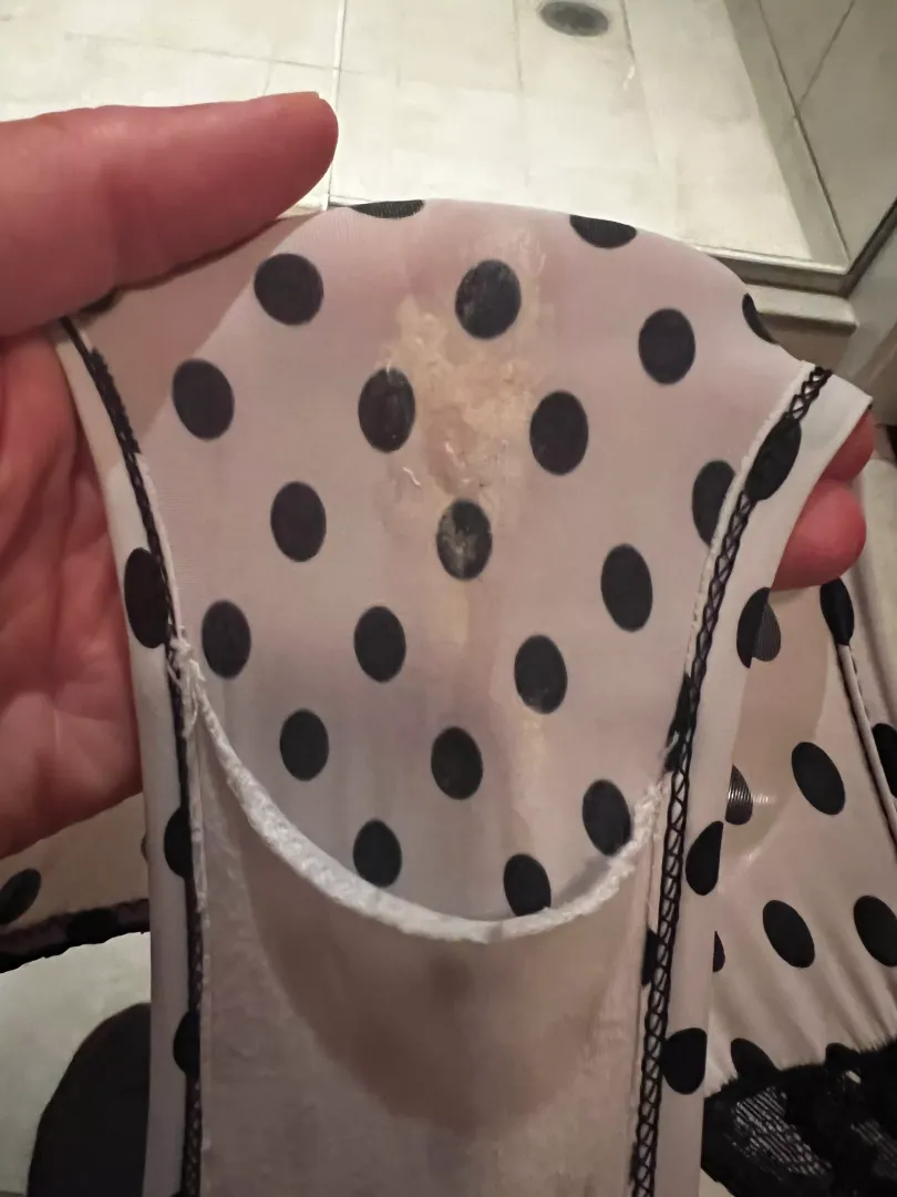 Only me can Stain White Panties