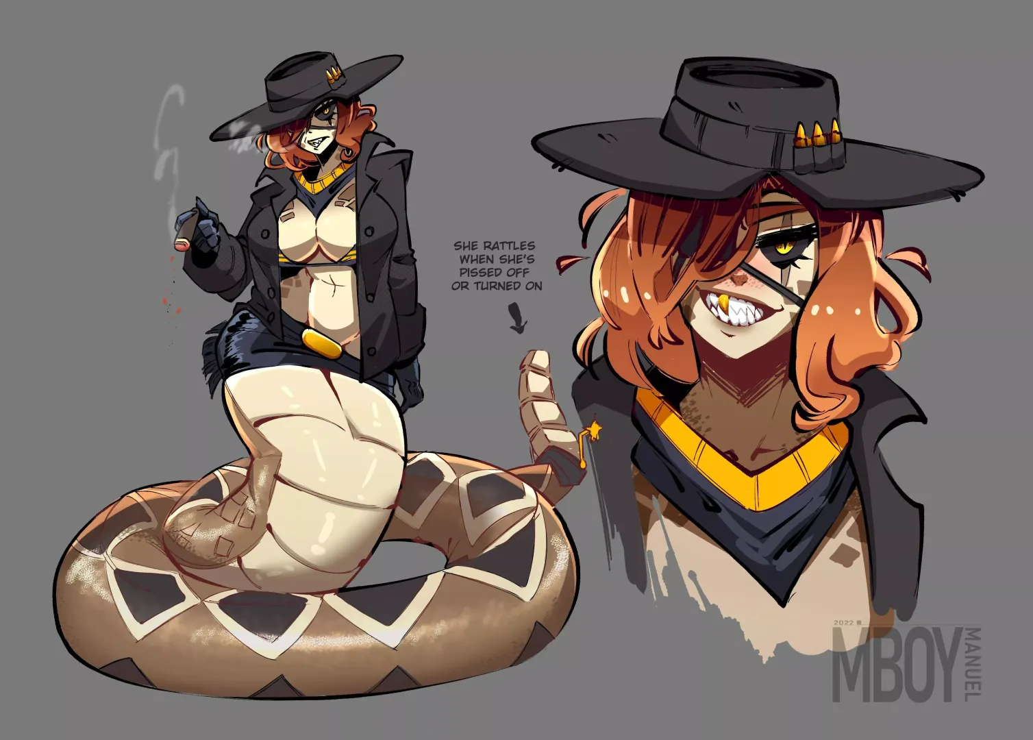 Only thing higher than her bounty is her libido~