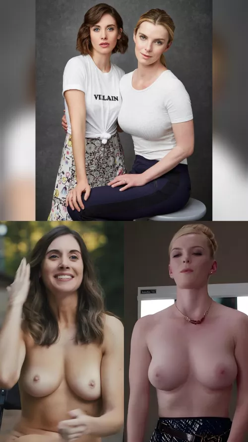 OnOff Groups: Alison Brie and Betty Gilpin. 