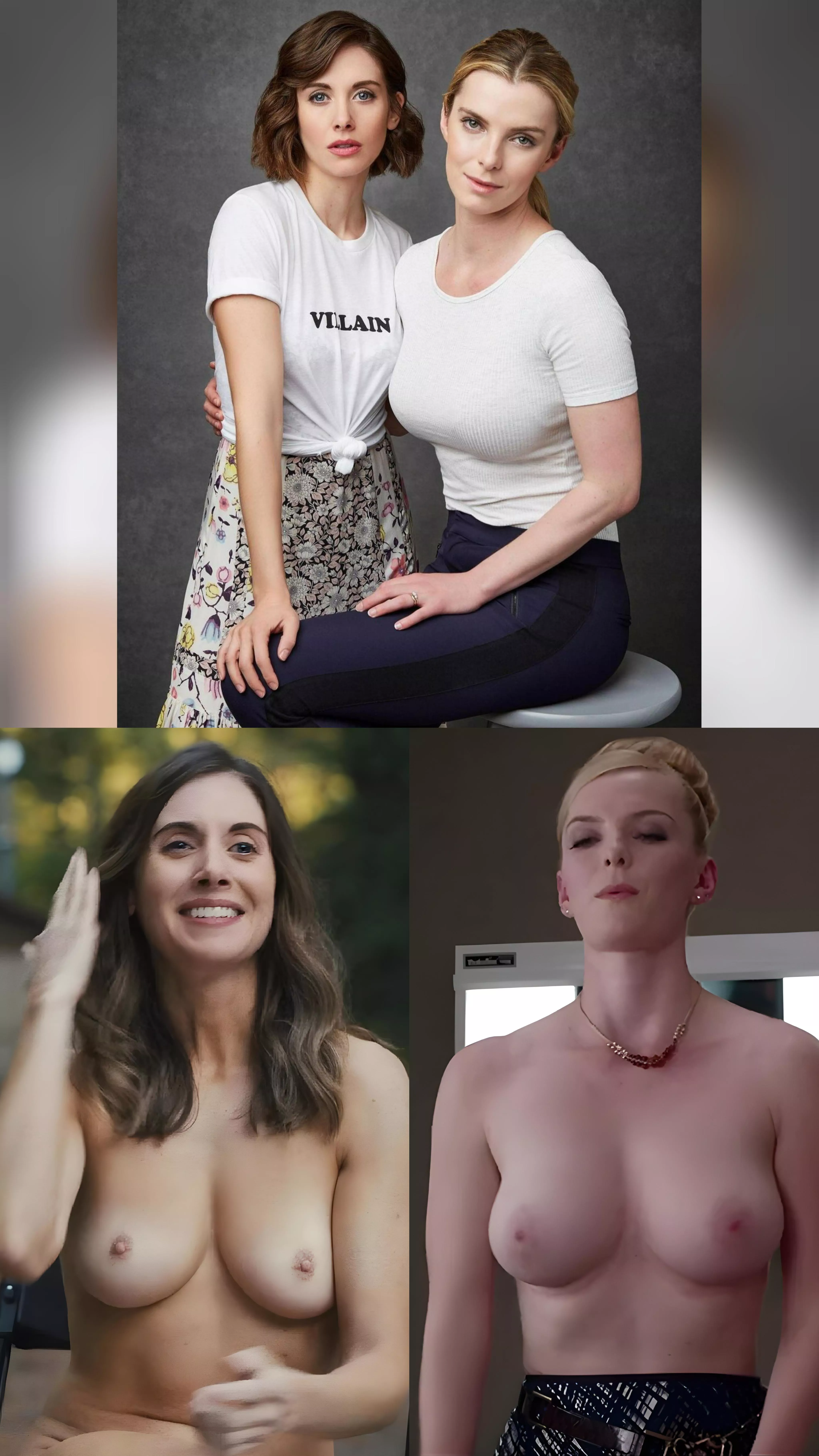 OnOff Groups: Alison Brie and Betty Gilpin. 