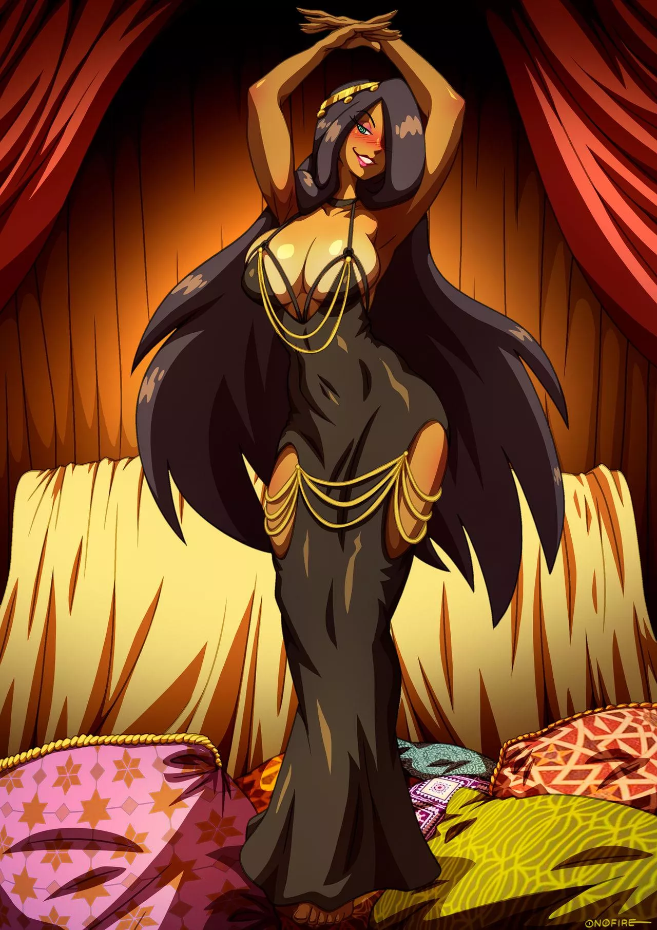 [Ono-fire] (Danny Phantom) Human Desiree is seductive. All characters are adults