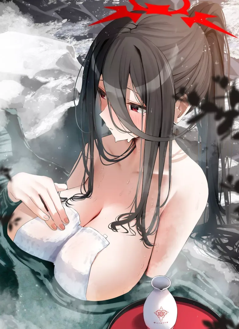 Onsen Hasumi (@thesecond1372/nidaime) [Blue Archive]