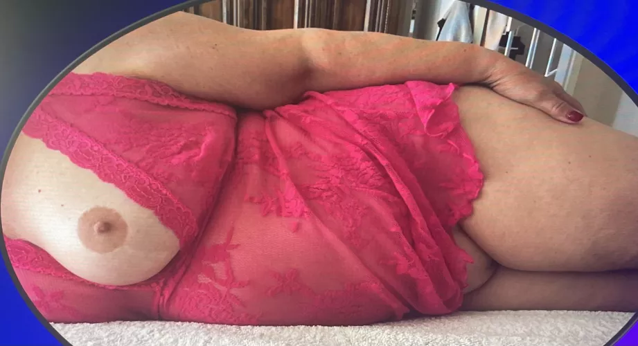 Oops, 73 yo GILF tit fell out, sorry