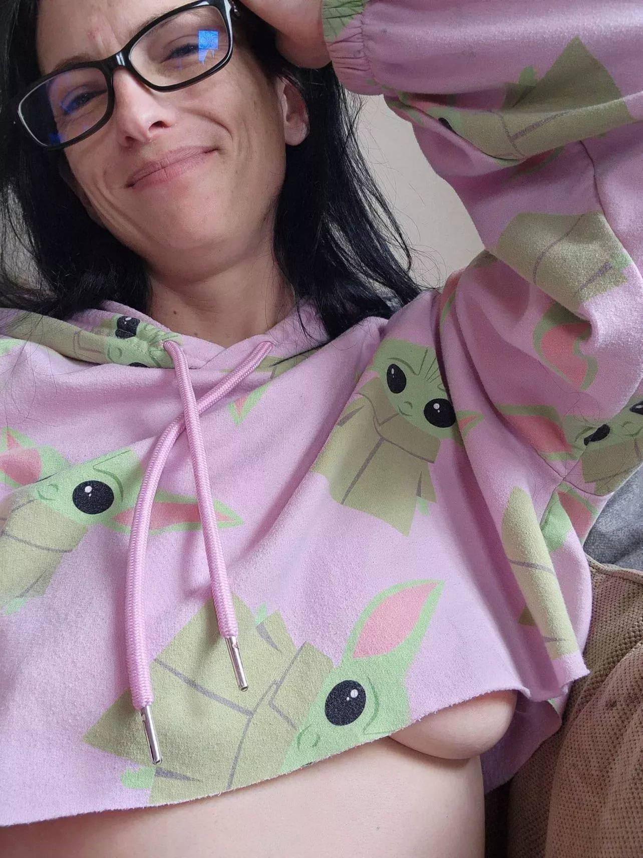 Oops I forgot my bra, hope you don’t mind 41f