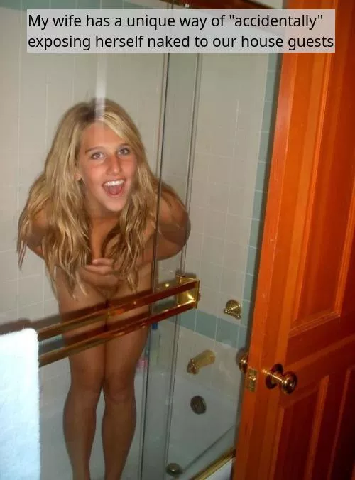 Oops, I never realized that door is transparent