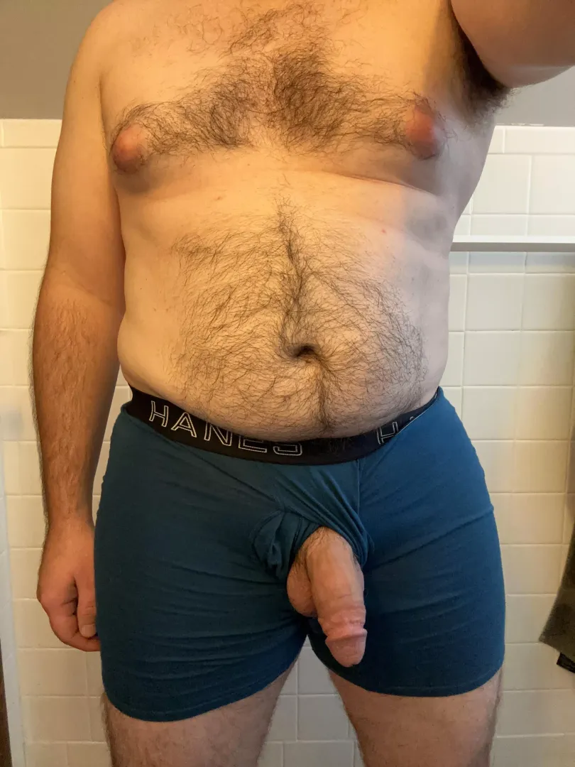 Oops, I slipped out of my briefs 😅