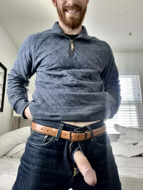 Oops my fly is open