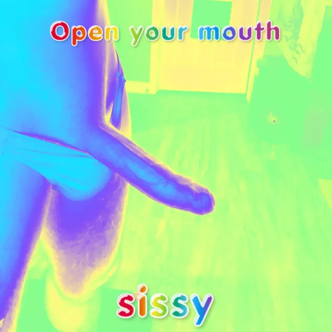 open up real wide
