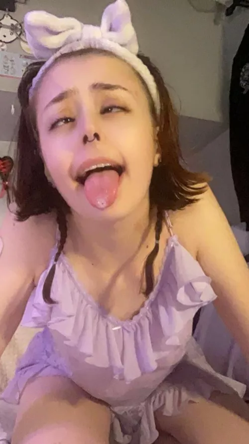 Opened wide for you~💕