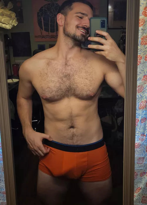 orange has always been my favorite color to wear