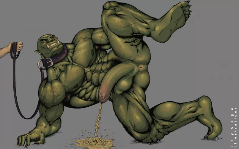 Orc Pissing (IcySageDorc)