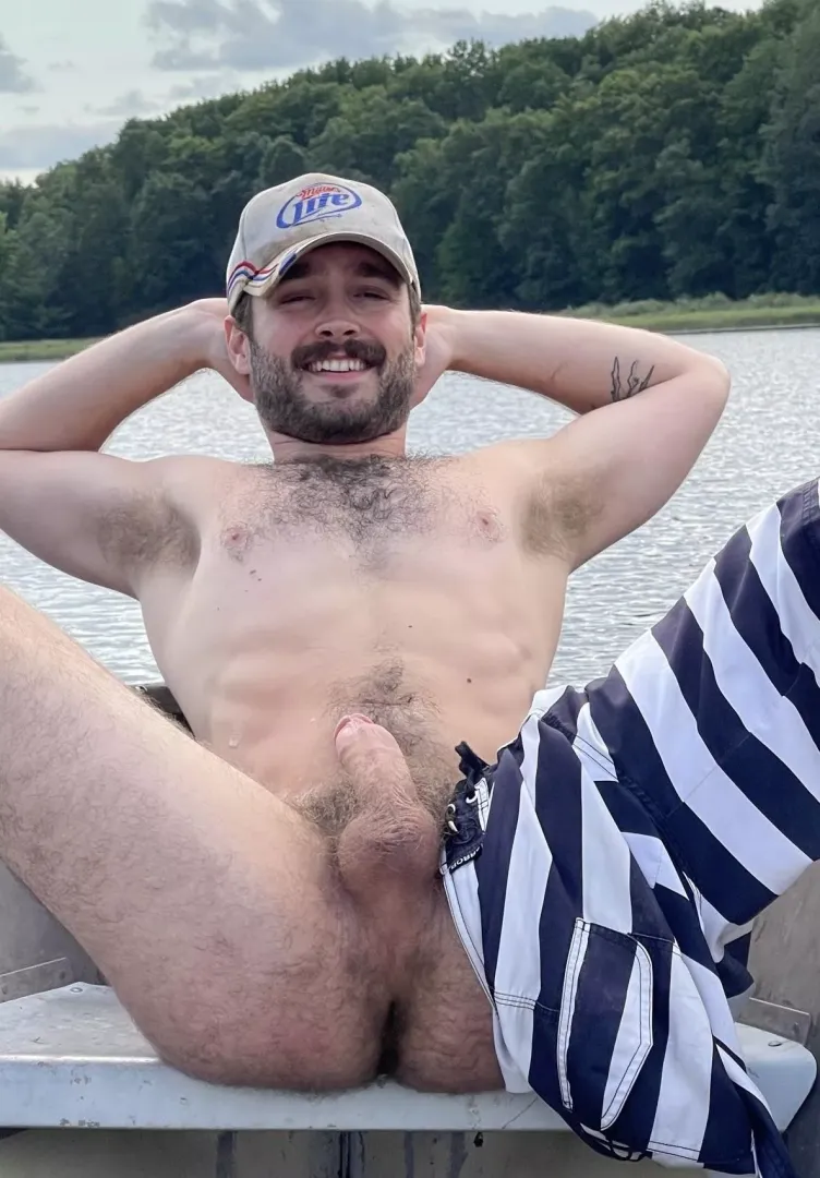 Otter in his natural habitat