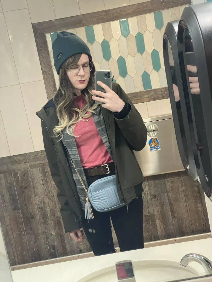 out and about 🙂