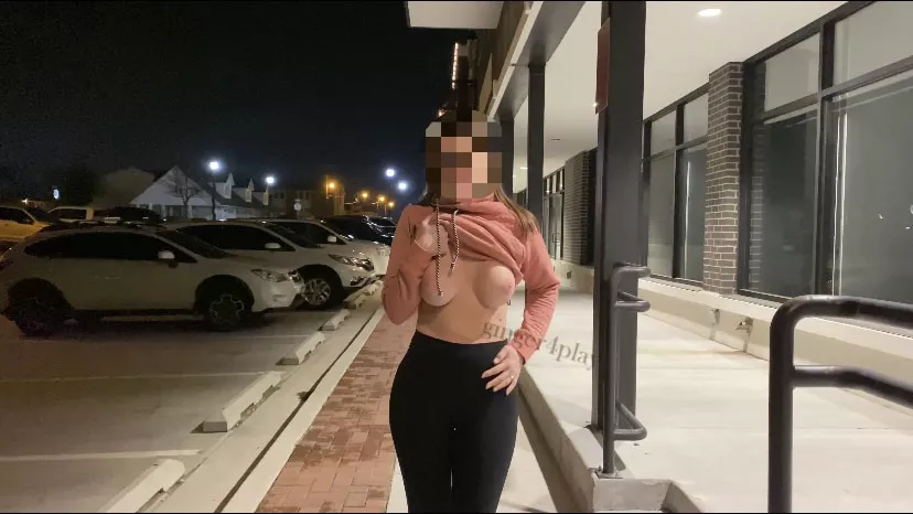 Out for a beer and a flash