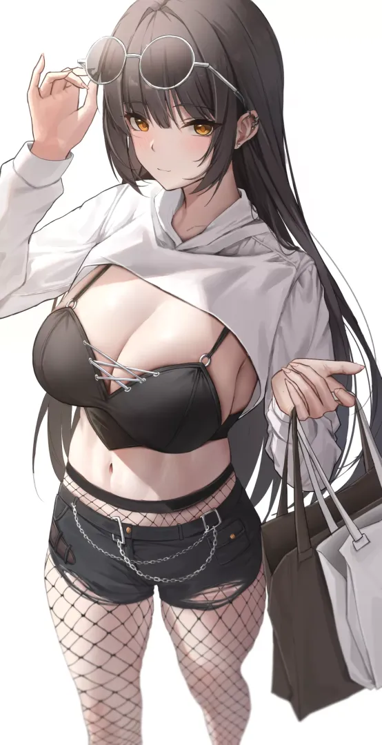 Out for shopping [Artist's Original]