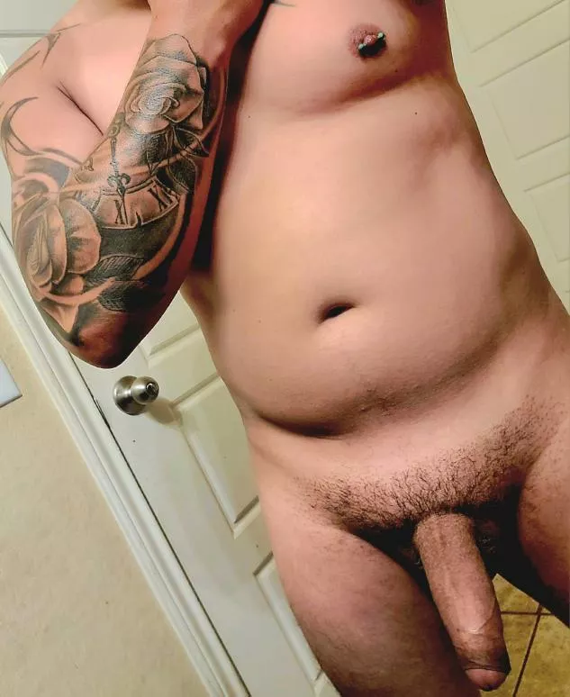 Out of the shower 