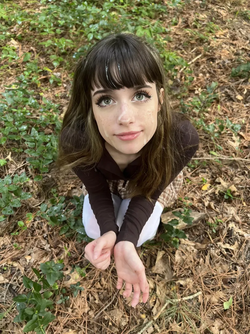 outdoor facials are risky but i love them! 😅