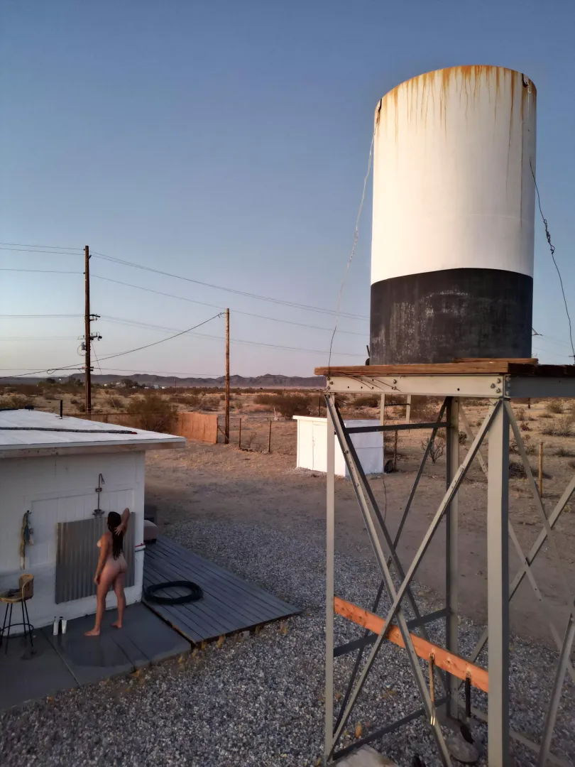 Outdoor showers > indoor showers