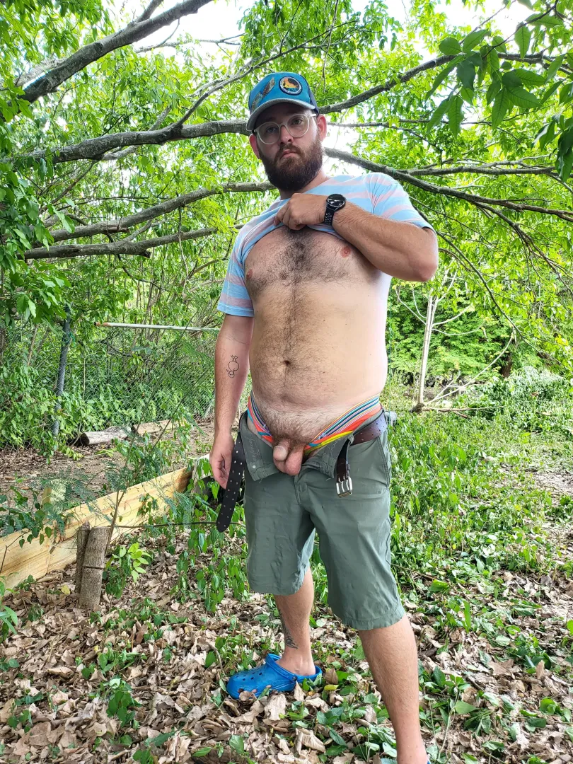 Outdoorsy penis