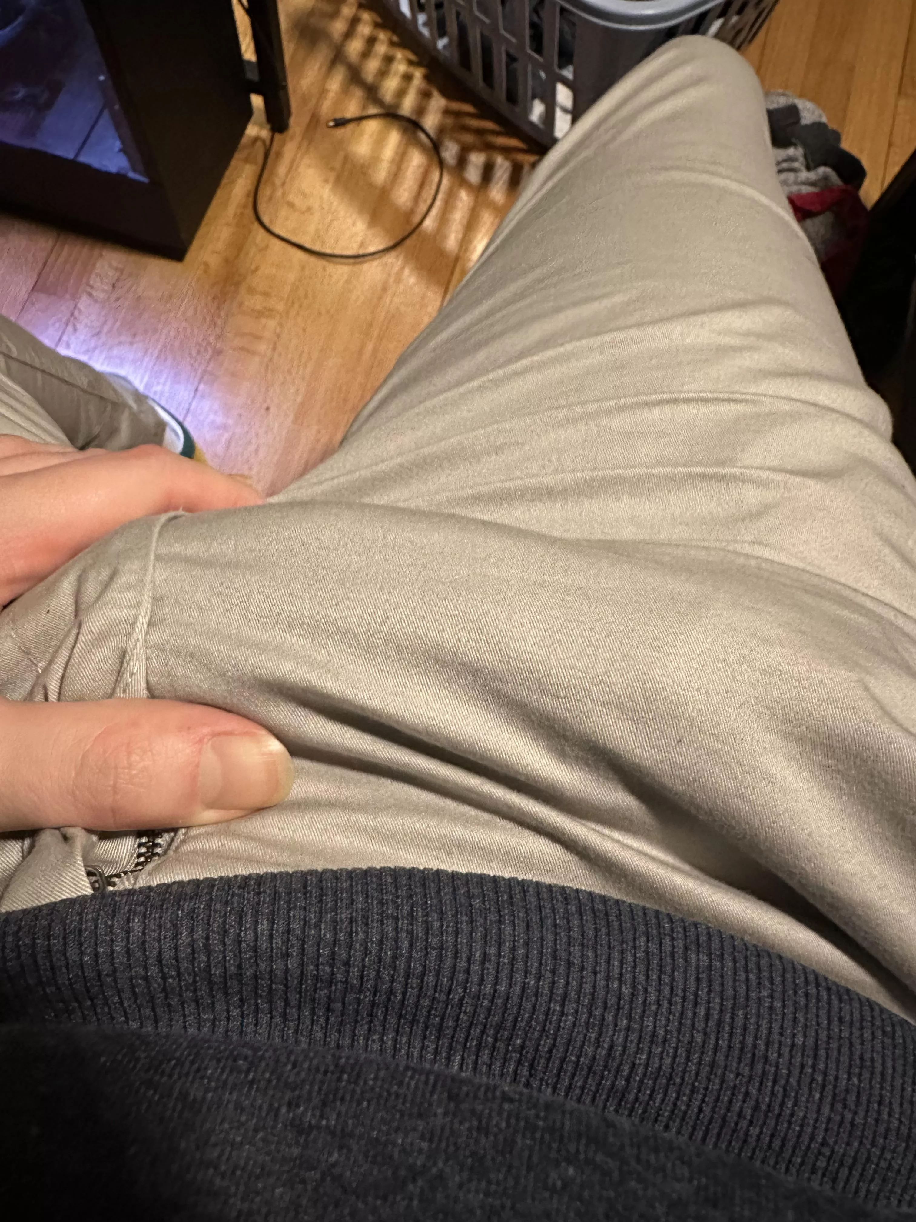 Outline in my work pants
