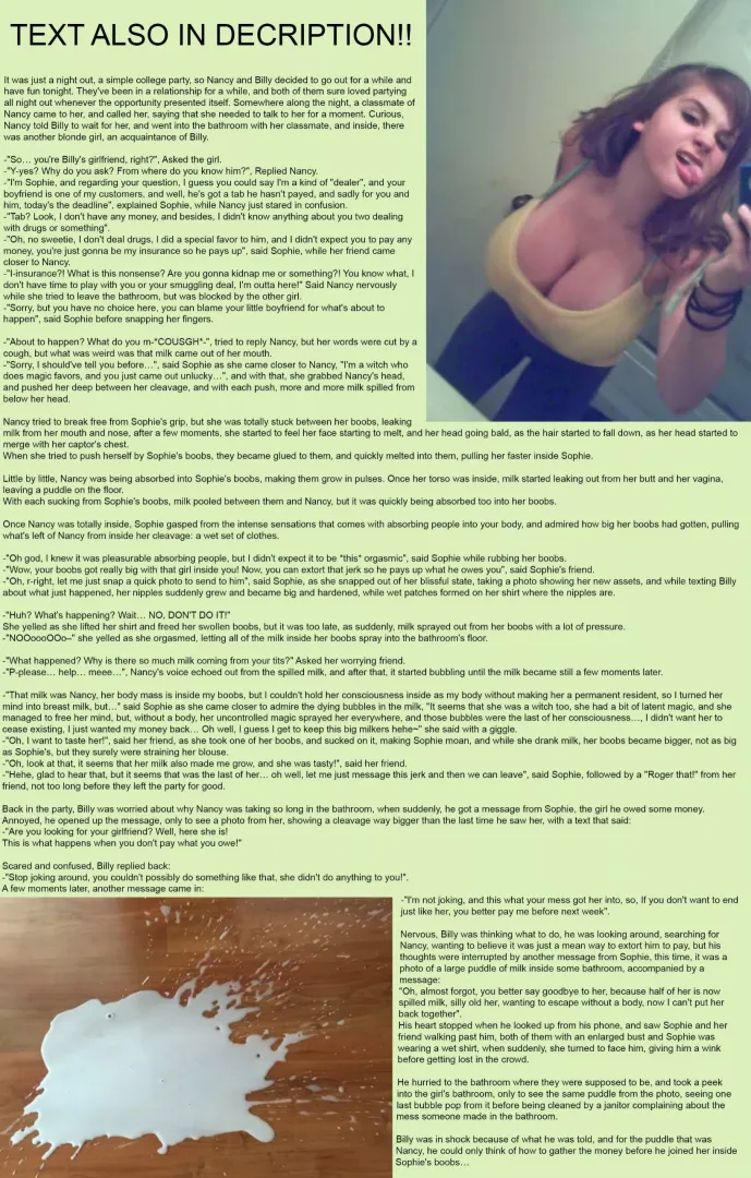 Owing a witch (Bodypart/Inanimate TF) by Terrorofdeath11 (Check source in comment for better text reading)
